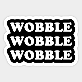Wobble Sticker